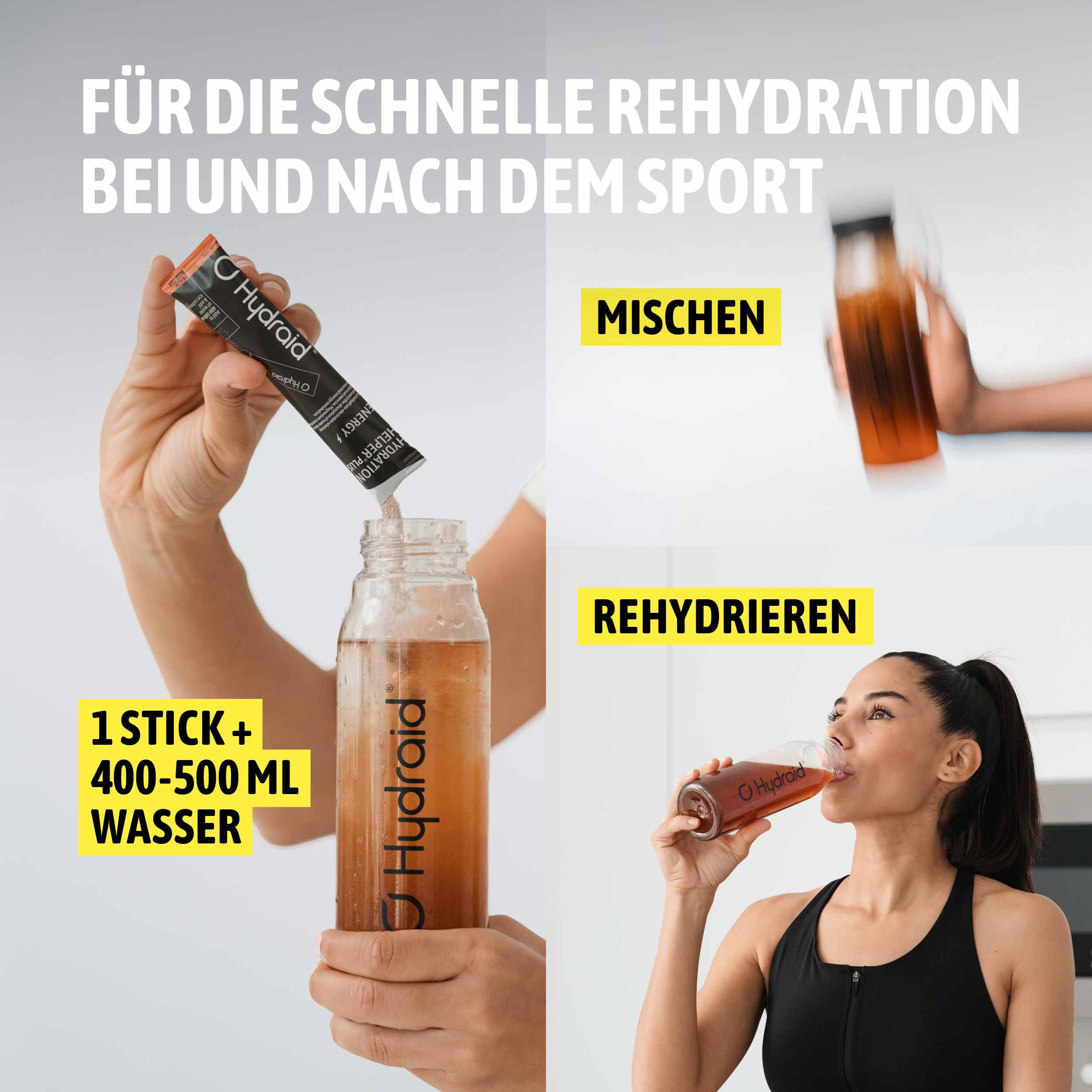 Hydration Helper® PLUS Energy Peach Iced Tea
