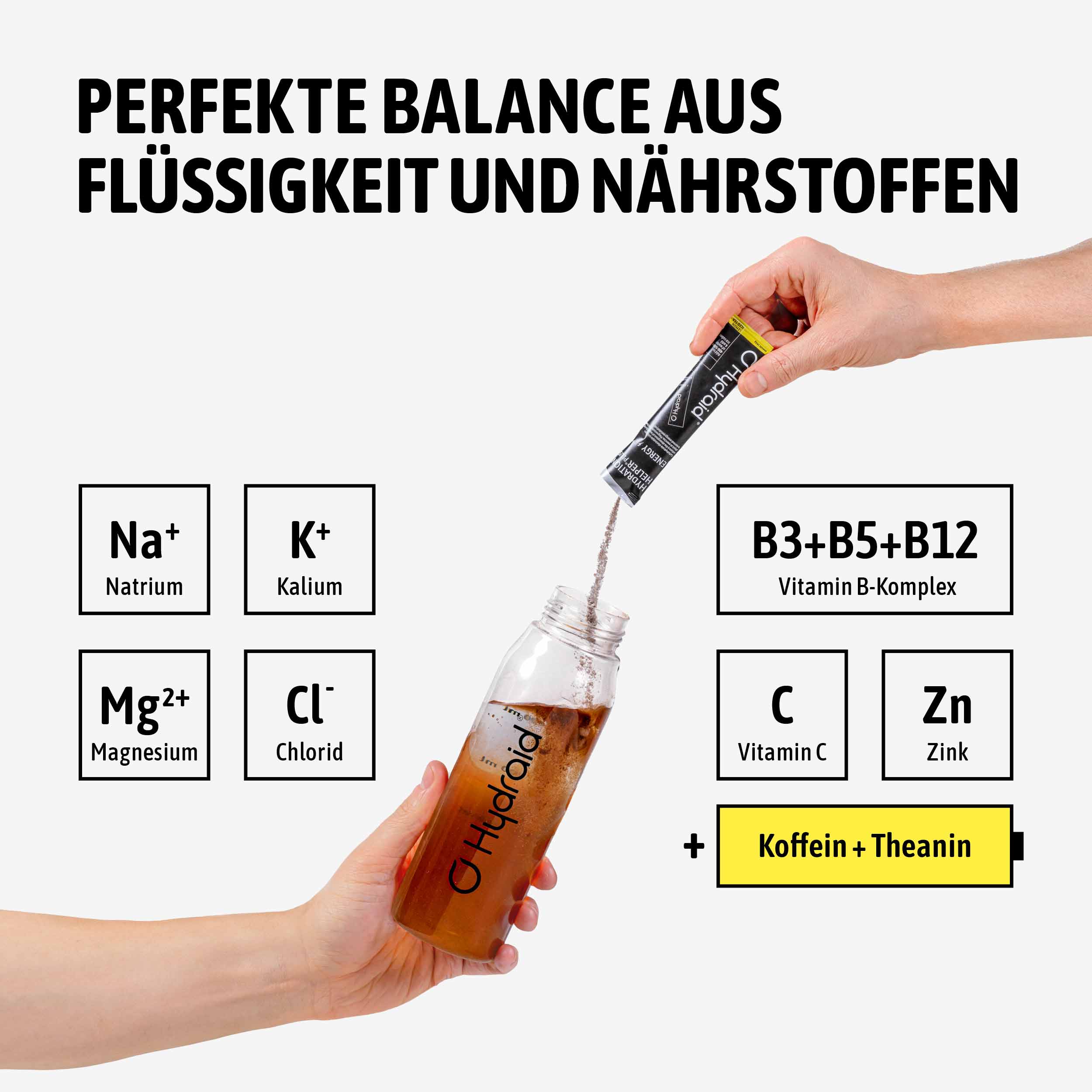 Hydration Helper® PLUS Energy Lemon Iced Tea
