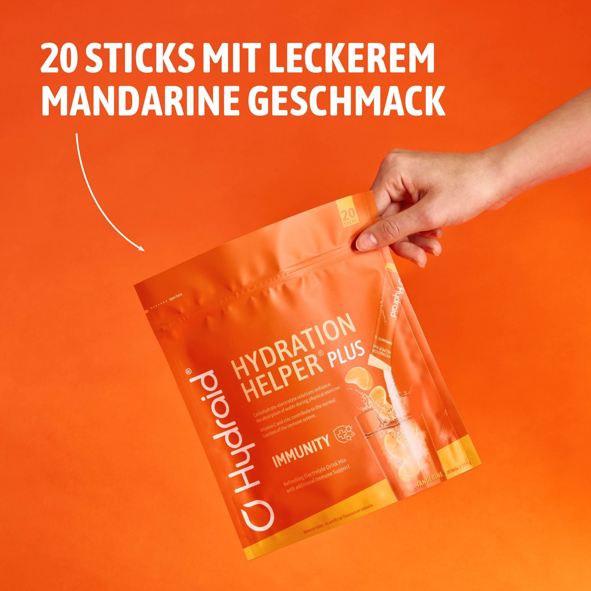 Hydration Helper® PLUS Immunity Tangerine