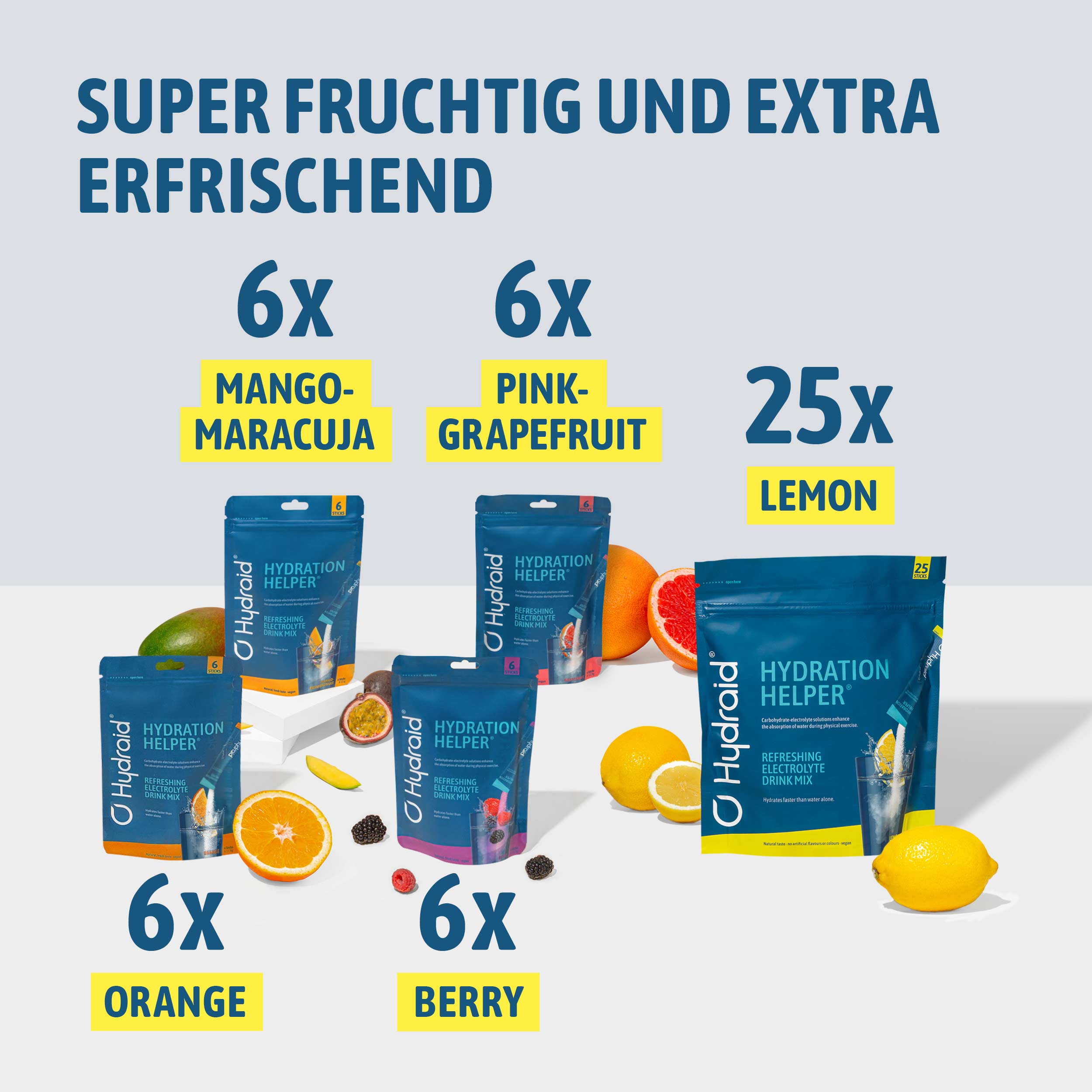 Hydration Helper® Probierset XL Lemon